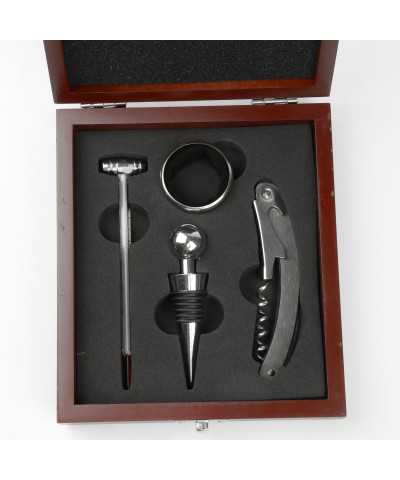 Zestaw akcesoriów do wina 4 elementów