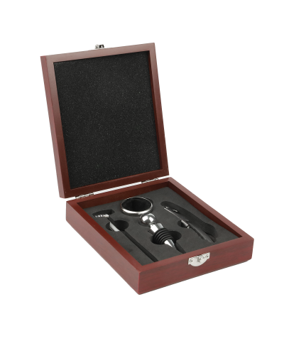 Zestaw akcesoriów do wina 4 elementów