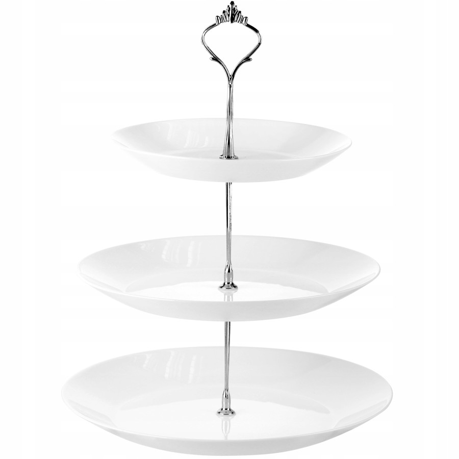 Patera 3-poziomowa SONIA Biała