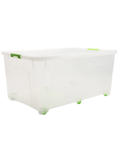 Pojemnik „Smart Box” 70L (przezroczysty / oliwkowy)