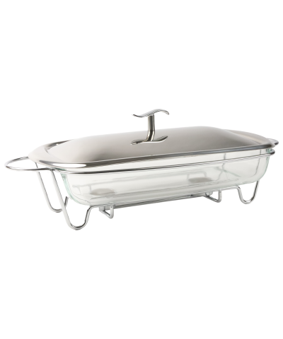 Naczynie z podgrzewaczem 3,6l szklane, prostokątne