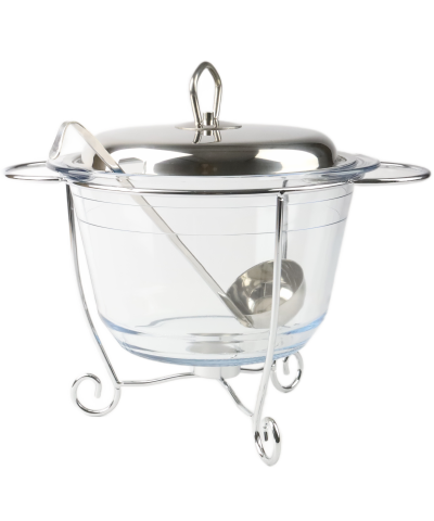 Naczynie z podgrzewaczem 3,9l szklane