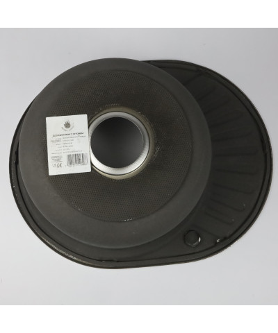 Zlewozmywak jednokomorowy okrągły 57x45x1cm