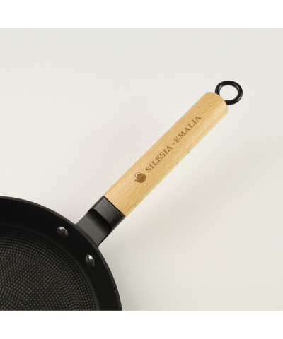 Patelnia żeliwna LUDMIŁA 24 cm