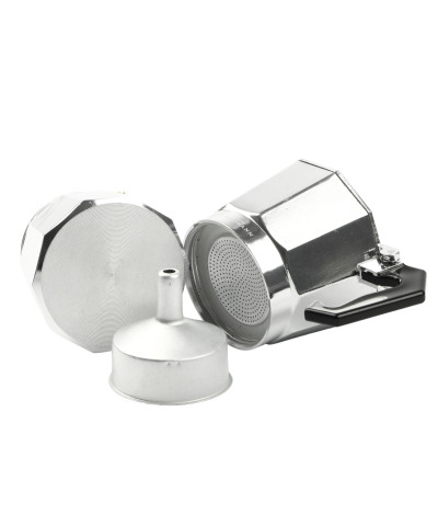 Kawiarka aluminiowa 500ml  ml srebrna