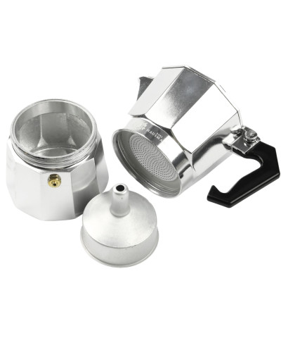 Kawiarka aluminiowa 500ml  ml srebrna