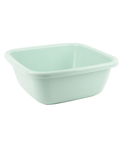 Miska plastikowa zielona kwadratowa 6l viking