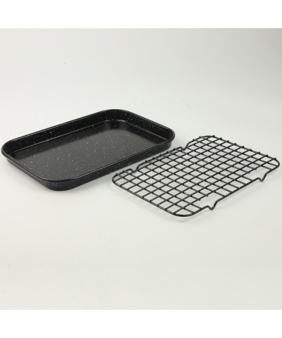 Blacha z rusztem do pieczenia 26,5x18,8x2cm