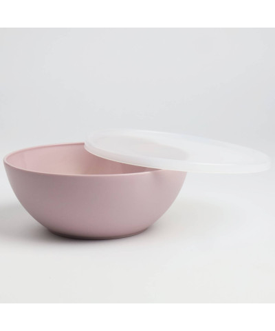 Pojemnik do żywności okrągły z pokrywką 0,8 l frezja