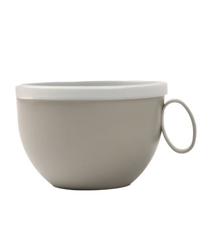 Kubek z pokrywką 0,5l beżowy