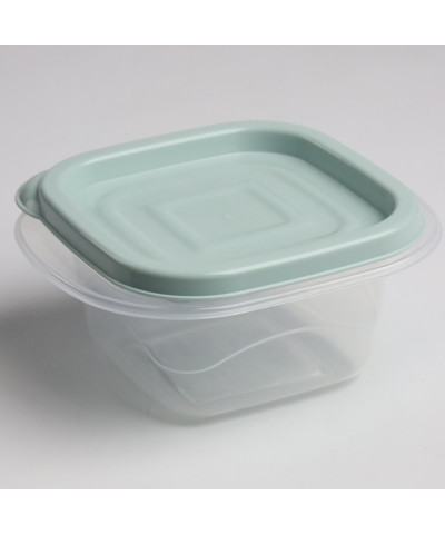Pojemnik do przechowywania żywności "Omega" kwadratowy 0,45L (mix)