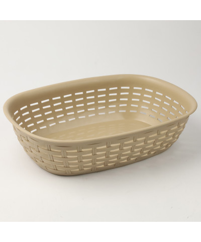 Koszyk Rattan kremowy 30,5x21,5x7,5 cm