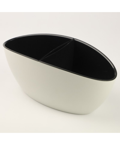 Donica Canoe Ecru 32x14cm