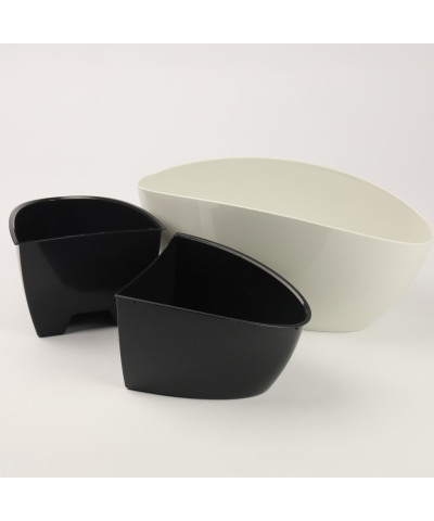 Donica Canoe Ecru 32x14cm