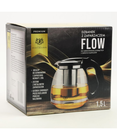 Dzbanek z zaparzaczem 1500 ml Flow