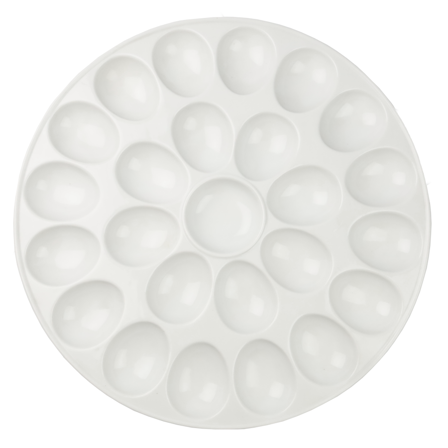 Półmisek okrągły do jaj 33 cm