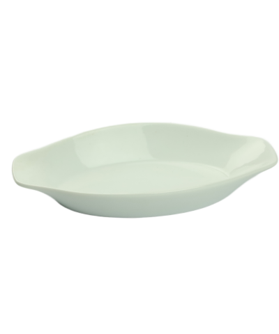 Półmisek porcelanowy biały 25x13cm