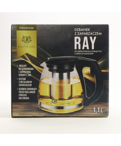Dzbanek z zaparzaczem RAY 1500ml