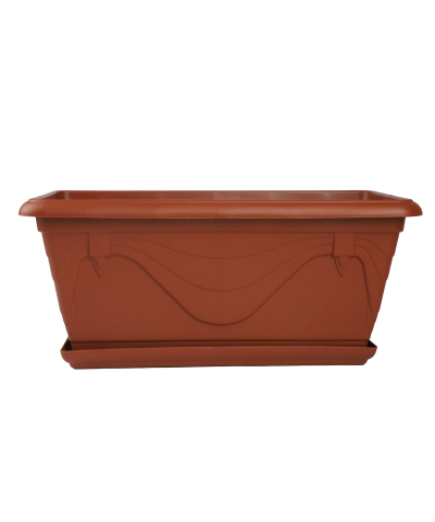 Donica Balkonowa Petunia 40,6x21,8 cm Terakota