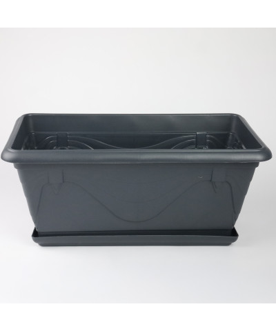 Donica Balkonowa Petunia 40,6X21,8 cm Granit