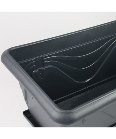 Donica Balkonowa Petunia 40,6X21,8 cm Granit