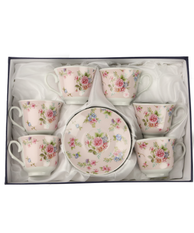 Kpl. 6 filiżanek ze spodkiem 250ml FIORE