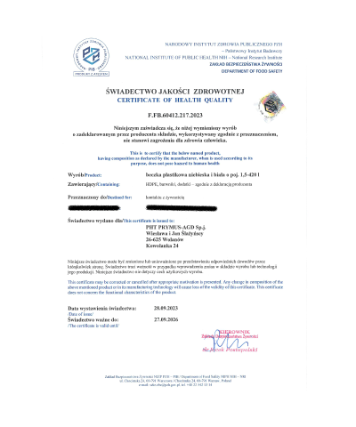 Beczka plastikowa do kiszenia STERK 40l-