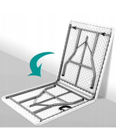 Stół cateringowy składany ogrodowy bankietowy 180x70x74 cm