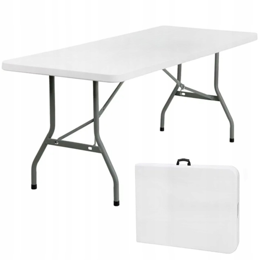 Stół cateringowy składany ogrodowy bankietowy 180x70x74 cm