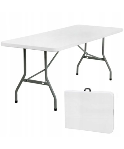 Stół cateringowy składany ogrodowy bankietowy 180x70x74 cm