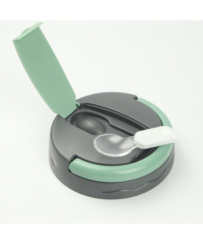 Pojemnik obiadowy nierdzewny z łyżką 1l Karl Hausmann