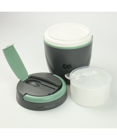 Pojemnik obiadowy nierdzewny z łyżką 1l Karl Hausmann