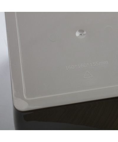 Doniczka Quadro 22x22 cm Beż