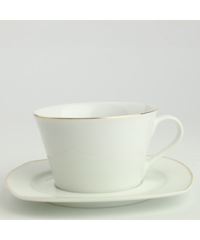 Komplet 2 filiżanek ze spodkiem CLARA 220ml