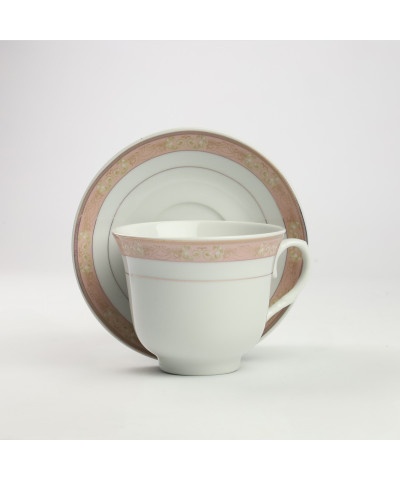 Komplet 2 filiżanek ze spodkami 250ML Elena