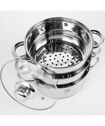 Garnek do gotowania na parze 2,1l