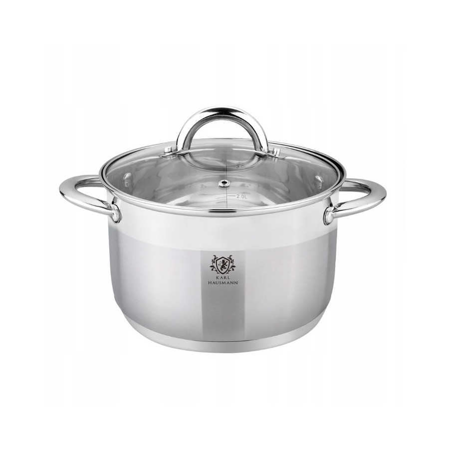 Garnek ze stali nierdzewnej SOLID 4l