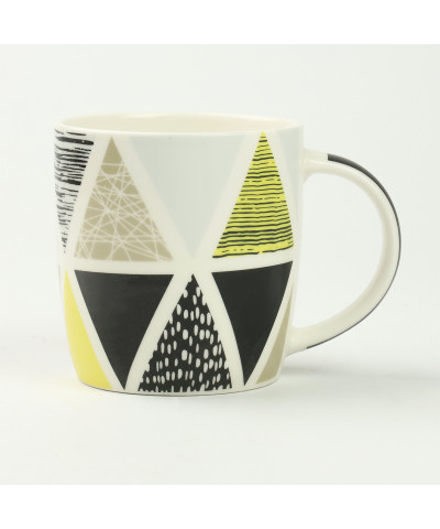 Kubek porcelanowy Mozaika 350ml miz wzorów