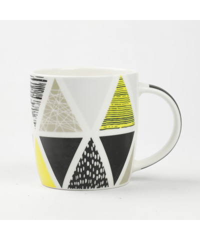 Kubek porcelanowy Mozaika 350ml miz wzorów