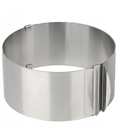 Opaska do tortu regulowana Deci 16-30 cm 