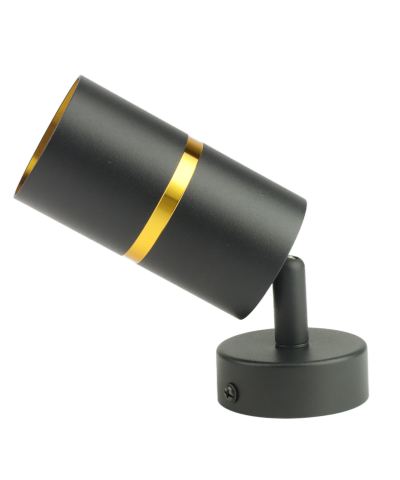 Kinkiet ścienny lampa sufitowa pojedyncza GU10+żarówka 30W