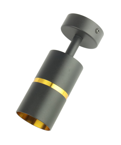 Kinkiet ścienny lampa sufitowa pojedyncza GU10+żarówka 30W