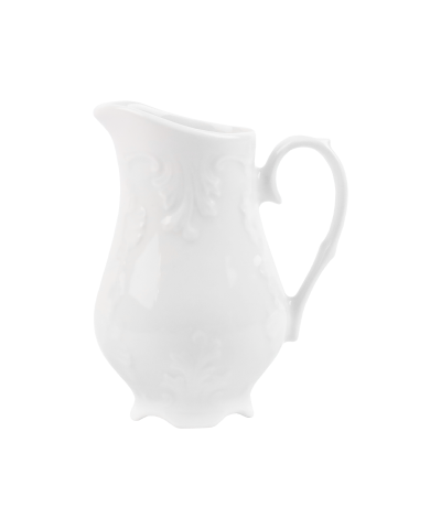 Serwis do kawy Ćmielów Rococo biała 6/21