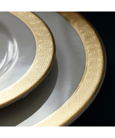 Serwis obiadowy ĆMIELÓW Margaret złota 6/25