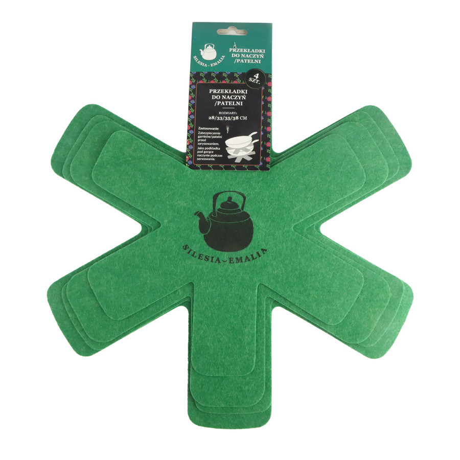 Przekładki do Garnków i Patelni - Zestaw 4 Sztuk