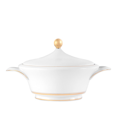 Serwis obiadowy ĆMIELÓW Margaret złote paski 6/25