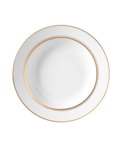 Serwis obiadowy ĆMIELÓW Margaret złote paski 6/25