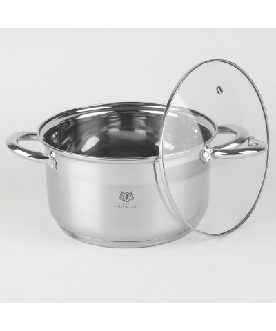 Garnek ze stali nierdzewnej SOLID 4l