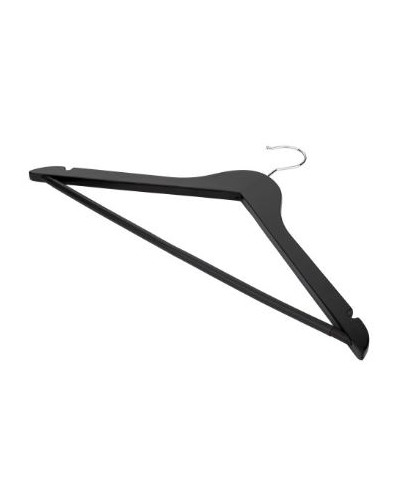 Komplet wieszaków drewnianych 3 szt czarne