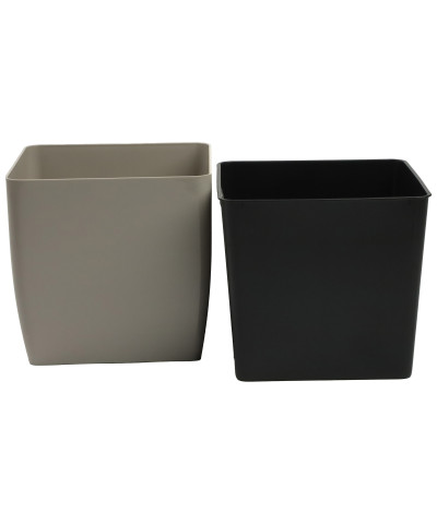 Doniczka Quadro 27x27 cm Beż